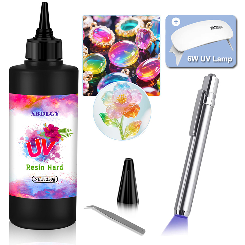 Resin Art Uv - กาวเรซิ่น UV แข็ง 200 กรัม/250 กรัม/500