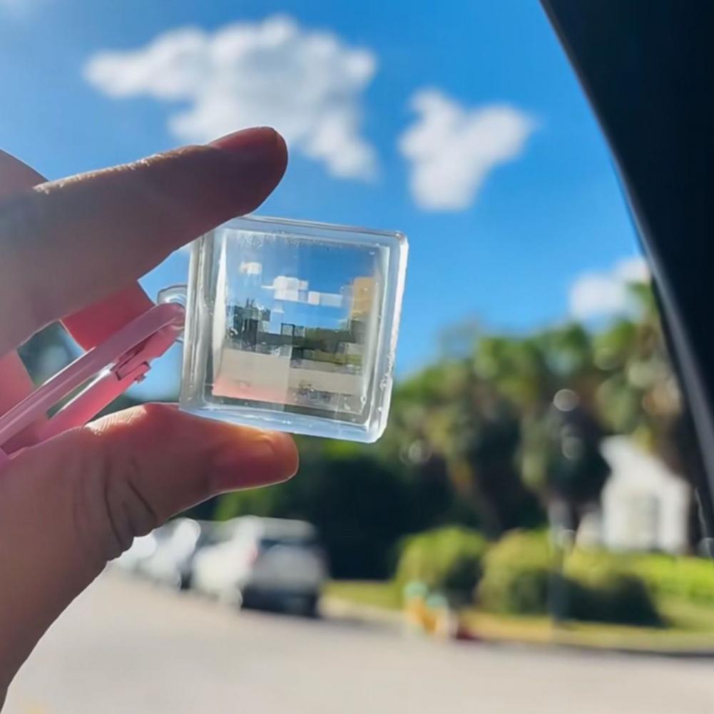 Resin Art Design Keychain - พวงกุญแจอะคริลิกสไตล์พิกเซล จี้ห้อยกระเป๋าใส ขนาดกะทัดรัด สำหรับกระเป๋า รถยนต์ ดีไซน์พิกเซลอาร์ต