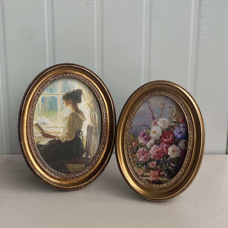 กรอบรูปเรซิ่นสไตล์วินเทจยุโรปส - Resin Art Photo Frame บทวิจารณ์และราคา