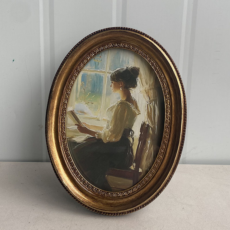 กรอบรูปเรซิ่นสไตล์วินเทจยุโรปส - Resin Art Photo Frame บทวิจารณ์และราคา