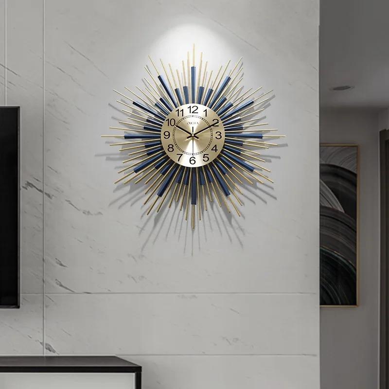 นาฬิกาแขวนผนังหรูหราทันสมัย สำ - Resin Art Clock บทวิจารณ์และราคา
