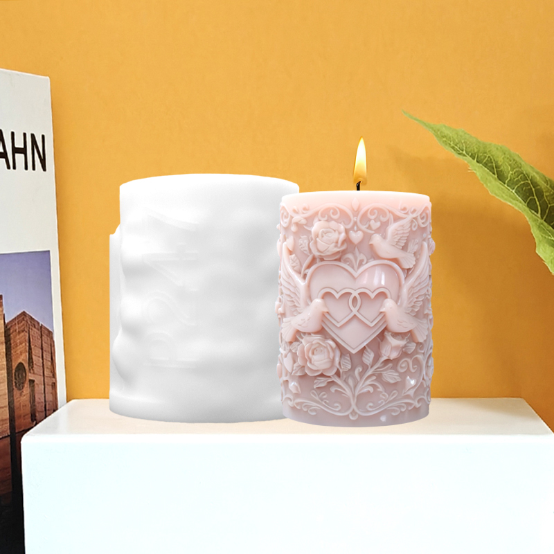 แม่พิมพ์ซิลิโคนรูปเทียนรูปหัวใ - Resin Art And Design บทวิจารณ์และราคา