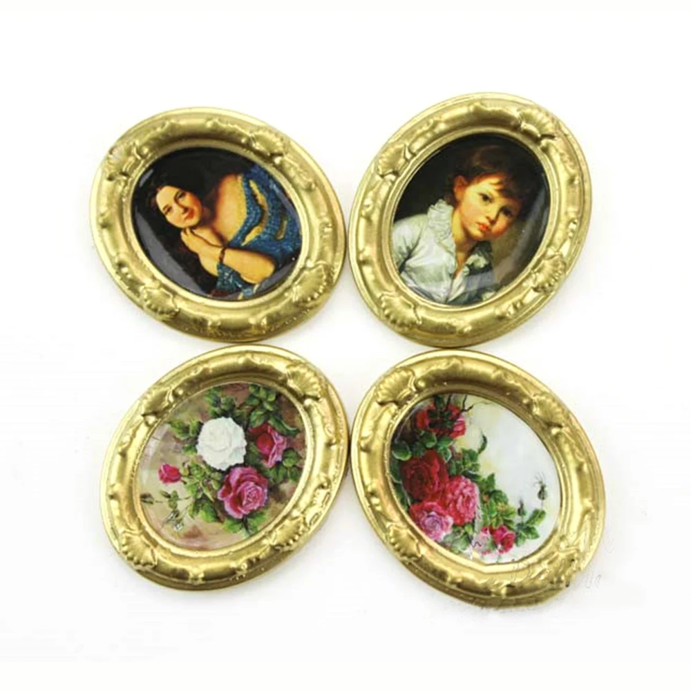 1/12 Dollhouse Miniature กรอบร - Resin Art Photo Frame บทวิจารณ์และราคา