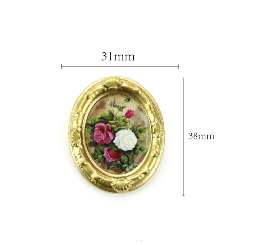 1/12 Dollhouse Miniature กรอบร - Resin Art Photo Frame บทวิจารณ์และราคา