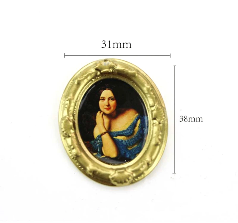 1/12 Dollhouse Miniature กรอบร - Resin Art Photo Frame บทวิจารณ์และราคา