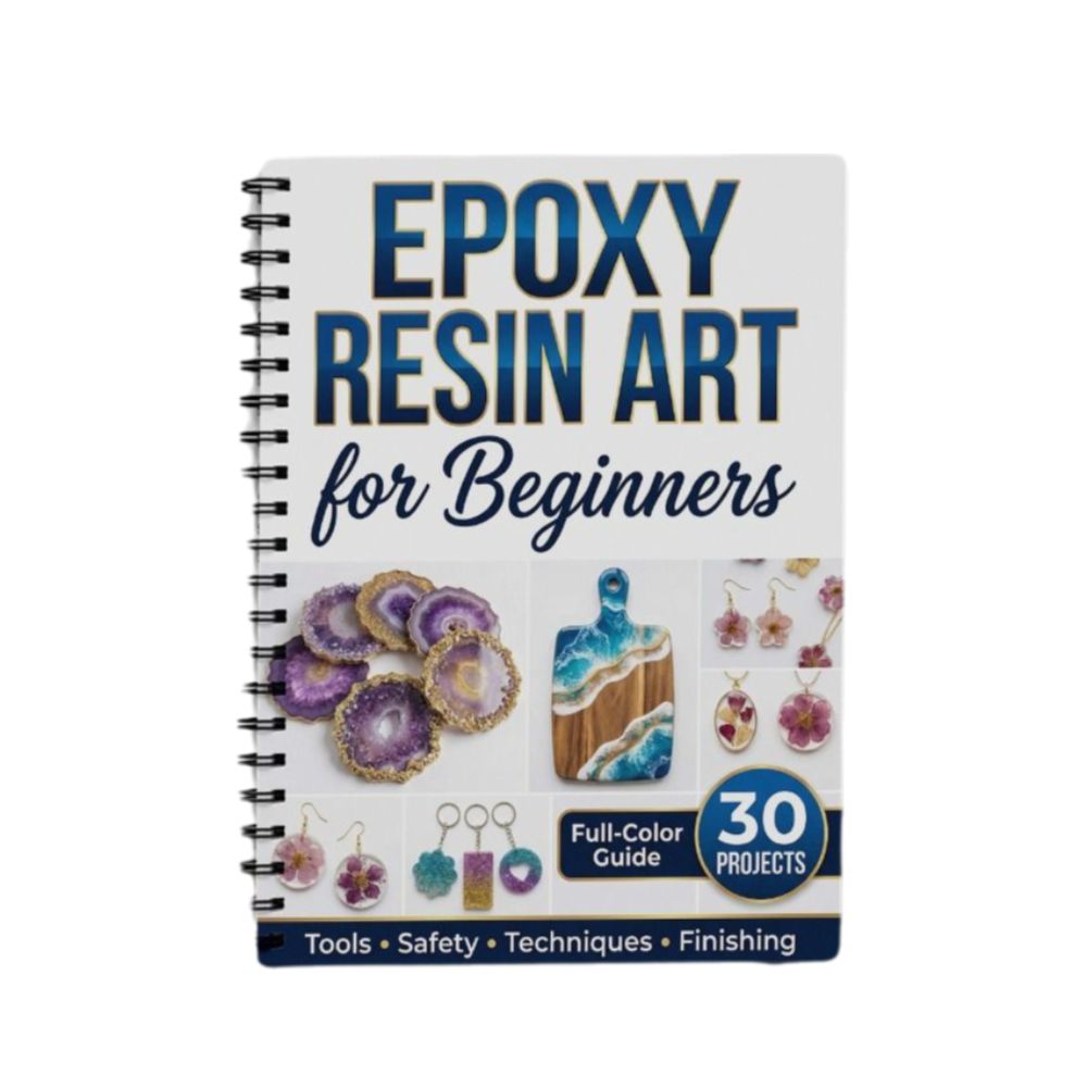 คู่มือศิลปะเรซินอีพ็อกซี่แบบที - Resin Art Book บทวิจารณ์และราคา