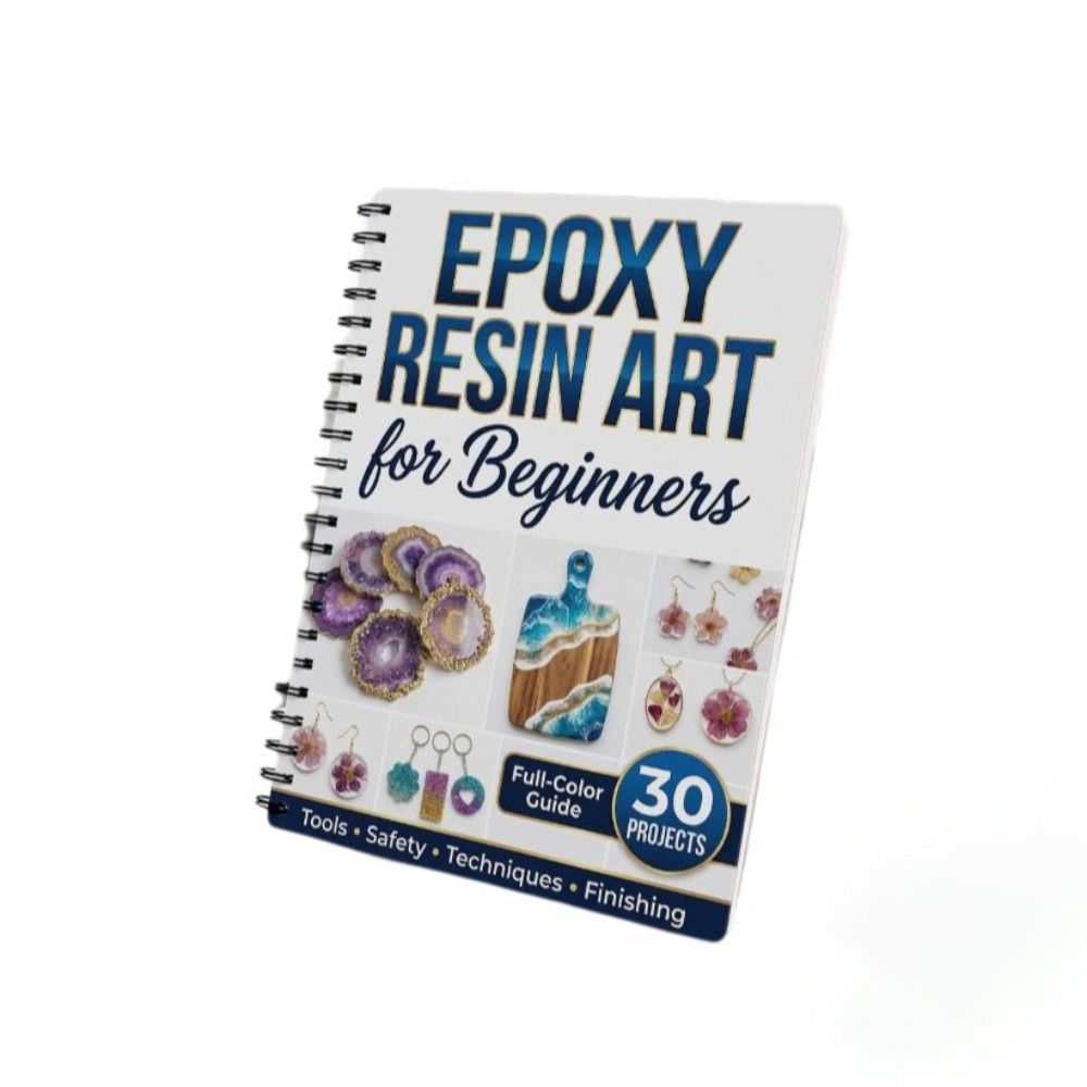 คู่มือศิลปะเรซินอีพ็อกซี่แบบที - Resin Art Book บทวิจารณ์และราคา