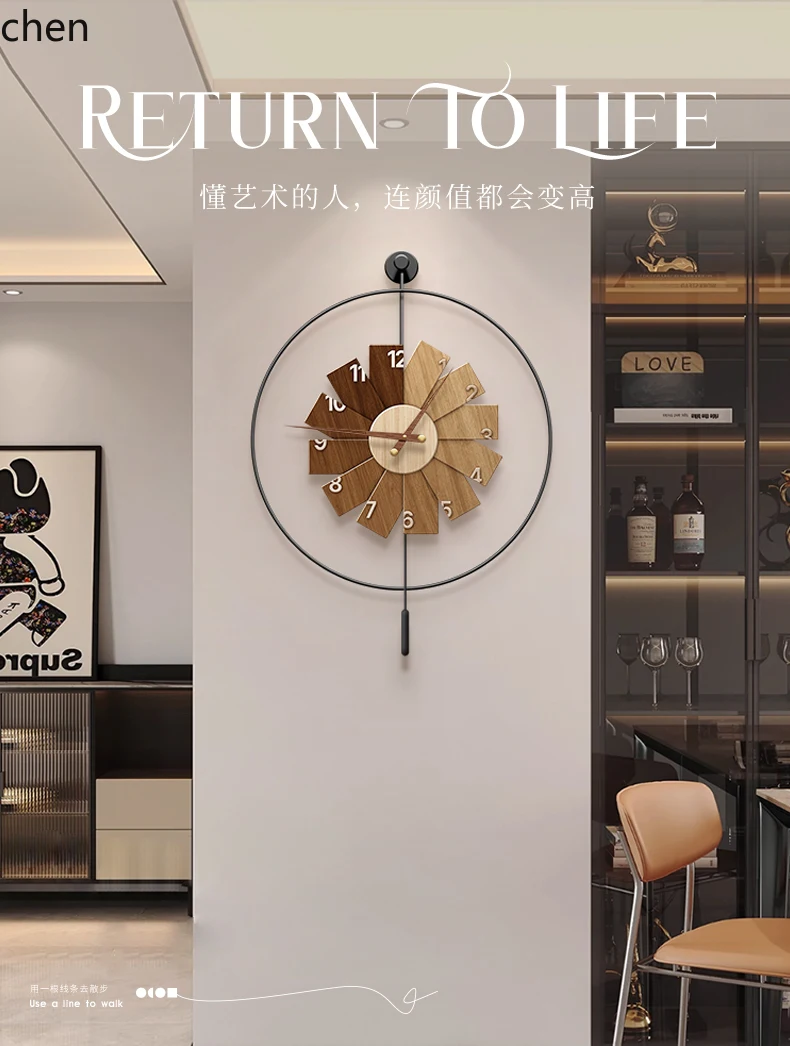 L15- นาฬิกาแขวนผนังสไตล์โมเดิร - Resin Art Clock บทวิจารณ์และราคา
