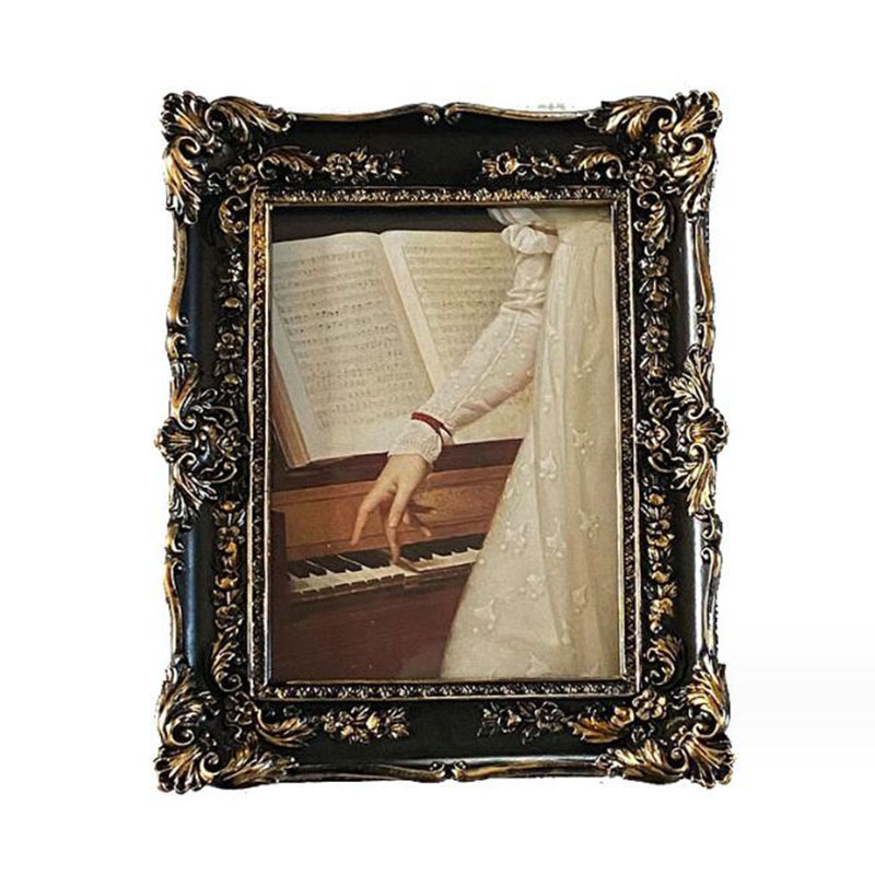 สไตล์ยุโรปเรซิ่นบรรเทากรอบรูปด - Resin Art Photo Frame บทวิจารณ์และราคา