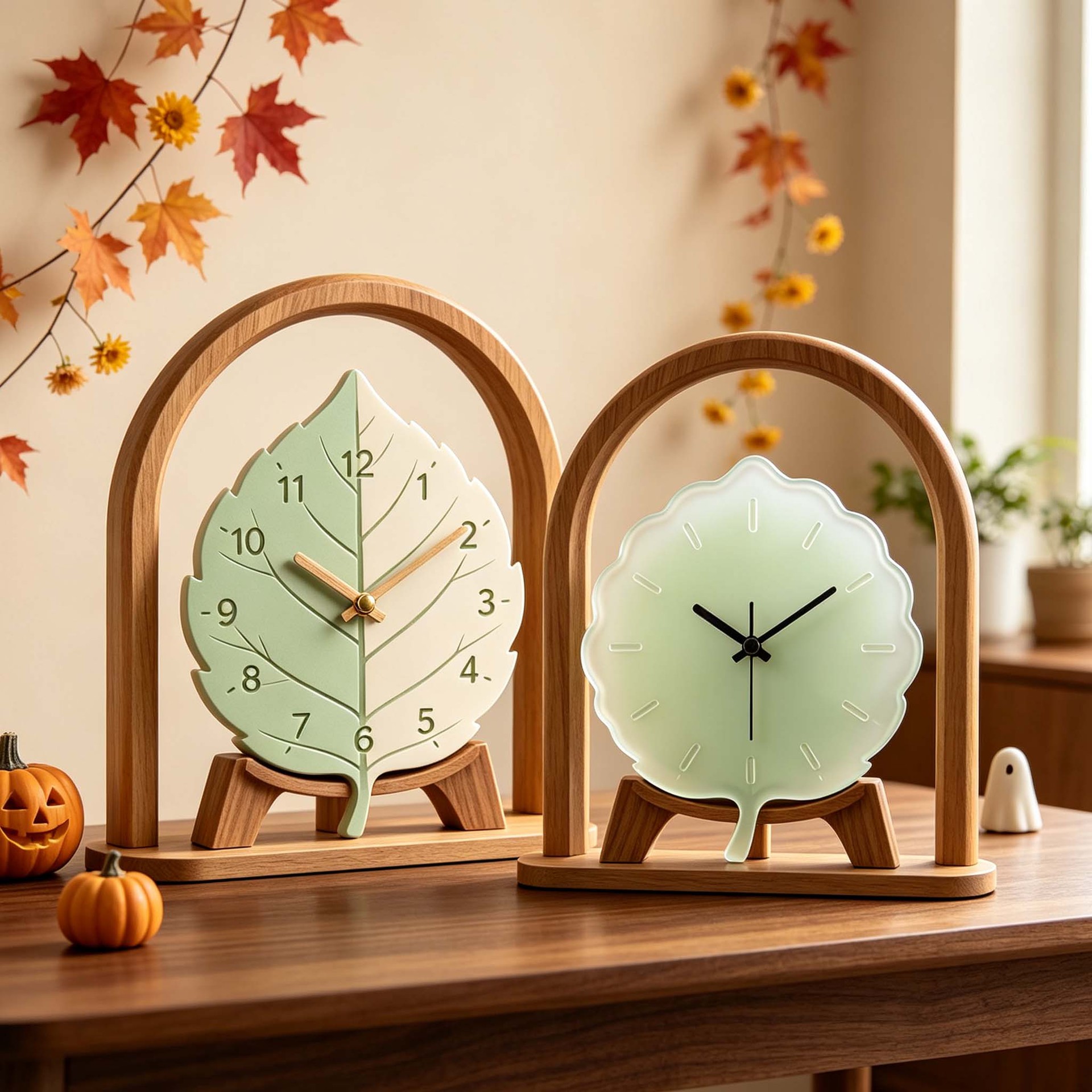แม่พิมพ์ซิลิโคนรูปใบไม้สำหรับห - Resin Art Clock บทวิจารณ์และราคา