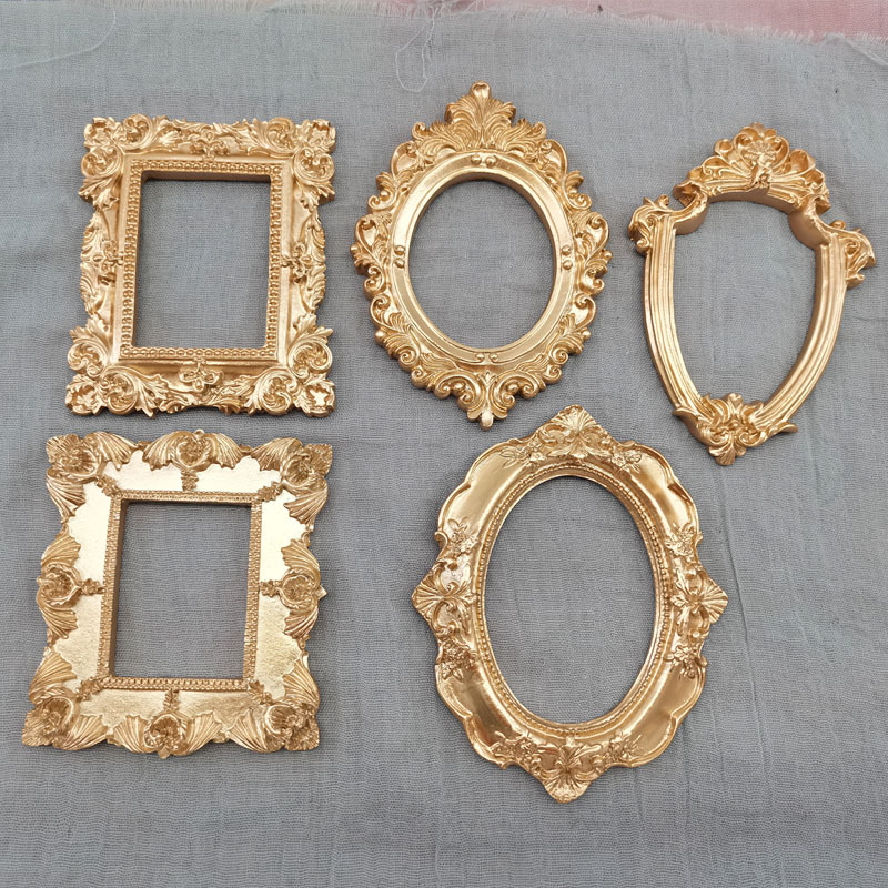 MINI GOLD กรอบรูปขนาดเล็กการถ่ - Resin Art Photo Frame บทวิจารณ์และราคา