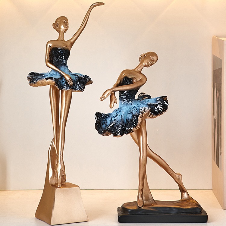 รูปปั้นนักเต้นบัลเลต์สุดหรูสไต - Resin Art Stand บทวิจารณ์และราคา