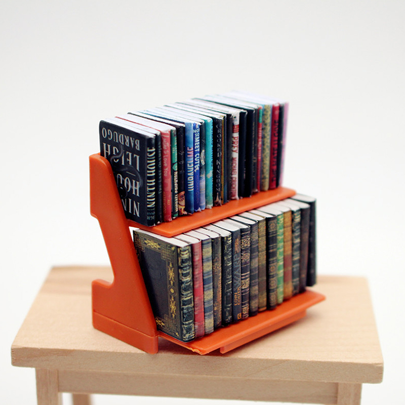 ชั้นวางหนังสือจำลองขนาด 1:12 ส - Resin Art Book บทวิจารณ์และราคา