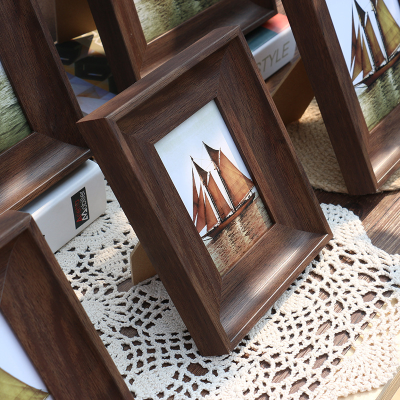 กรอบรูปเรซิ่นวินเทจคลาสสิกโต๊ะ - Resin Art Photo Frame บทวิจารณ์และราคา
