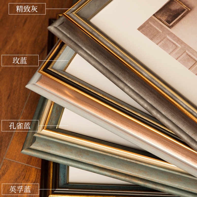 กรอบรูปวินเทจ A4 ขนาด 6-10 นิ้ - Resin Art Photo Frame บทวิจารณ์และราคา