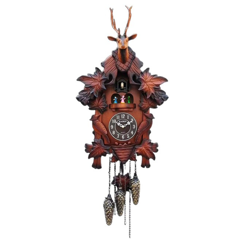 Cuckoo Wall CLOCK นาฬิกาไม้ห้อ - Resin Art Clock บทวิจารณ์และราคา