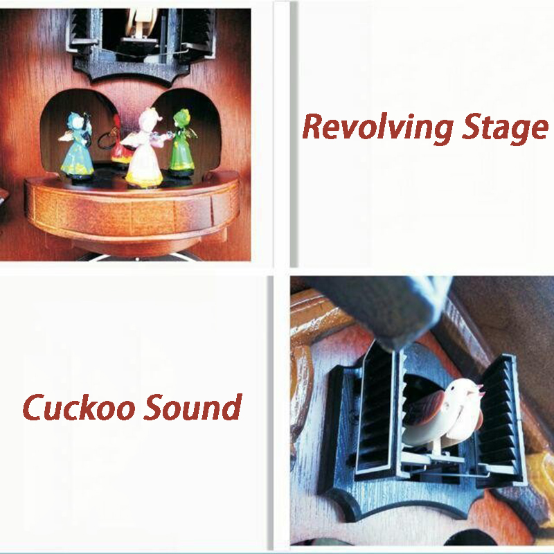 Cuckoo Wall CLOCK นาฬิกาไม้ห้อ - Resin Art Clock บทวิจารณ์และราคา