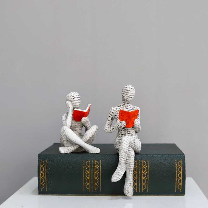 1 ชิ้น, รูปปั้นผู้หญิงนักคิดทำ - Resin Art And Design บทวิจารณ์และราคา