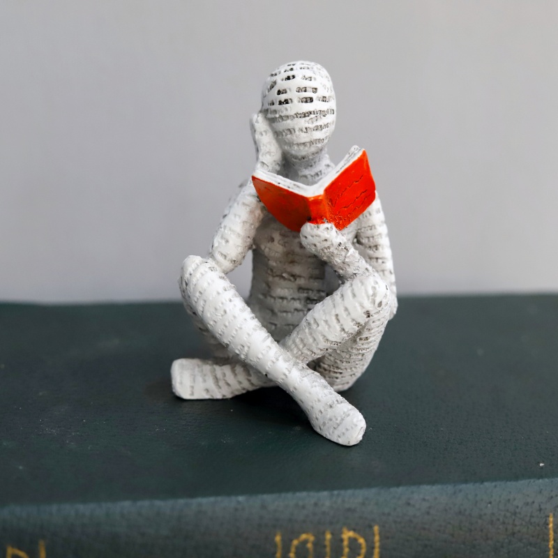 1 ชิ้น, รูปปั้นผู้หญิงนักคิดทำ - Resin Art And Design บทวิจารณ์และราคา