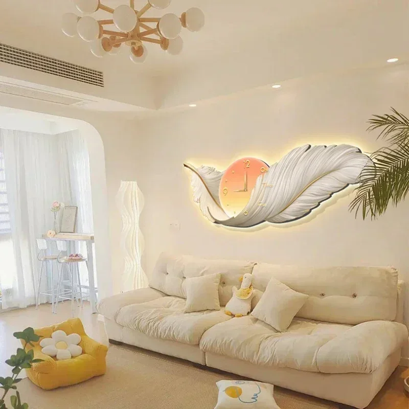 นาฬิกาติดผนัง LED ดีไซน์หรูหรา - Resin Art Clock บทวิจารณ์และราคา