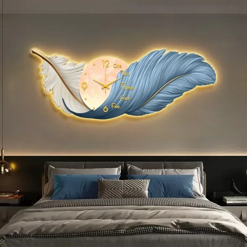 นาฬิกาติดผนัง LED ดีไซน์หรูหรา - Resin Art Clock บทวิจารณ์และราคา