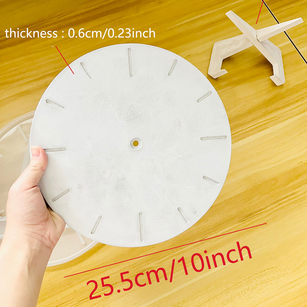 นาฬิกาขาตั้งแม่พิมพ์ DIY โทรศั - Resin Art Clock บทวิจารณ์และราคา
