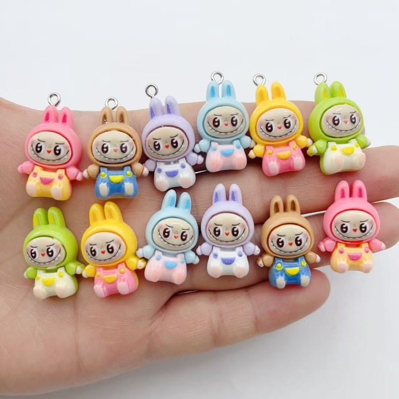 ชาร์มเรซิ่นรูปบ้านกระต่ายสตรอว - Resin Art Jewelry Kit บทวิจารณ์และราคา