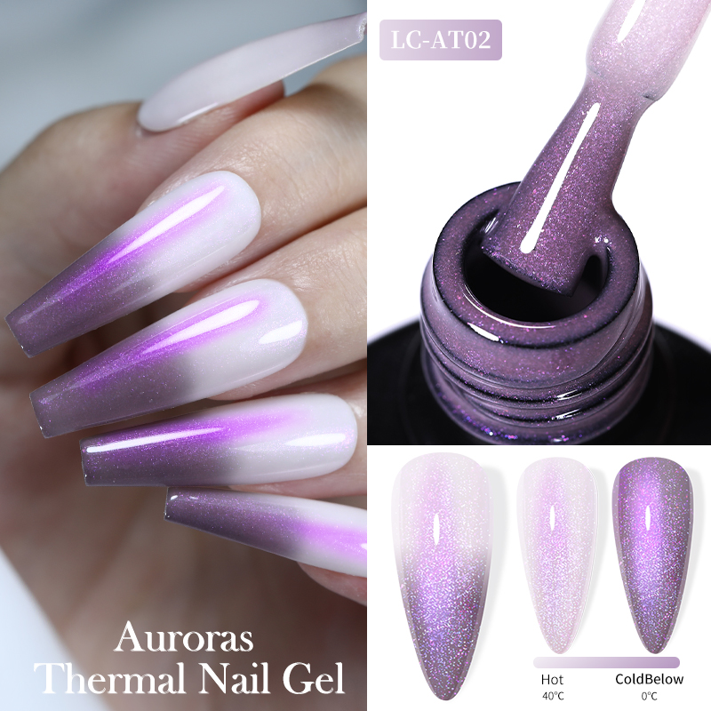 ยาทาเล็บเจล LILYCUTE 7 มล. Aur - Resin Art Purple บทวิจารณ์และราคา