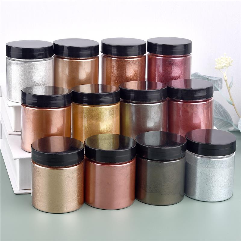เม็ดสีเงินประกายเมทัลลิก50กรัม - Resin Art Uv บทวิจารณ์และราคา