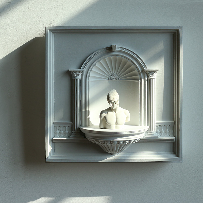 ‌ งานศิลปะติดผนังสไตล์วินเทจฝร - Resin Art Clock บทวิจารณ์และราคา