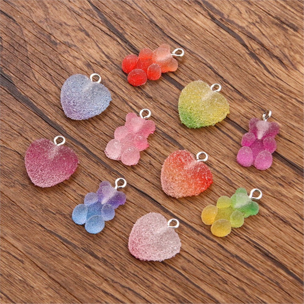 20 ชิ้นGradientสีCandyเรซิ่นหม - Resin Art Jewelry Kit บทวิจารณ์และราคา