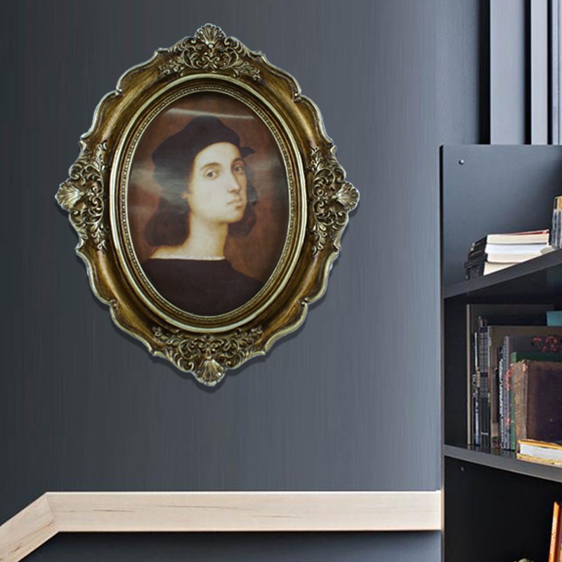 รูปไข่ตกแต่งกรอบรูปห้องนั่งเล่ - Resin Art Photo Frame บทวิจารณ์และราคา