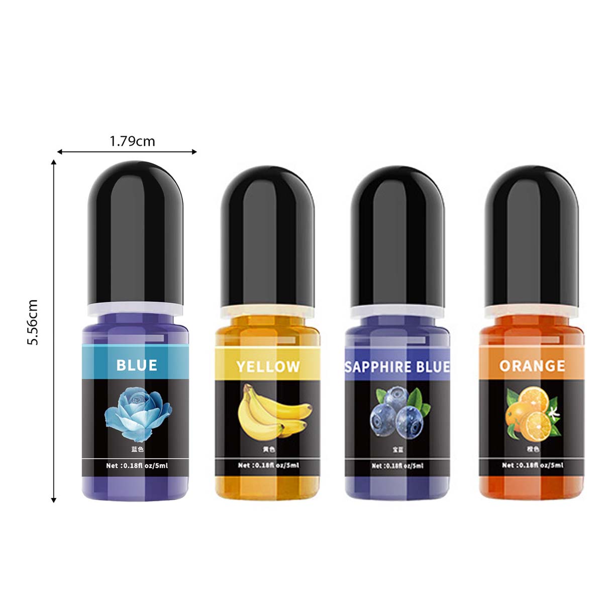 5 ml/ขวดอีพ็อกซี่เรซิ่นPigment - Resin Art Uv บทวิจารณ์และราคา