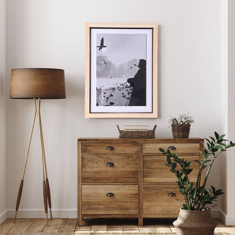 กรอบรูปไม้ขนาดใหญ่สำหรับโปสเตอ - Resin Art Stand บทวิจารณ์และราคา