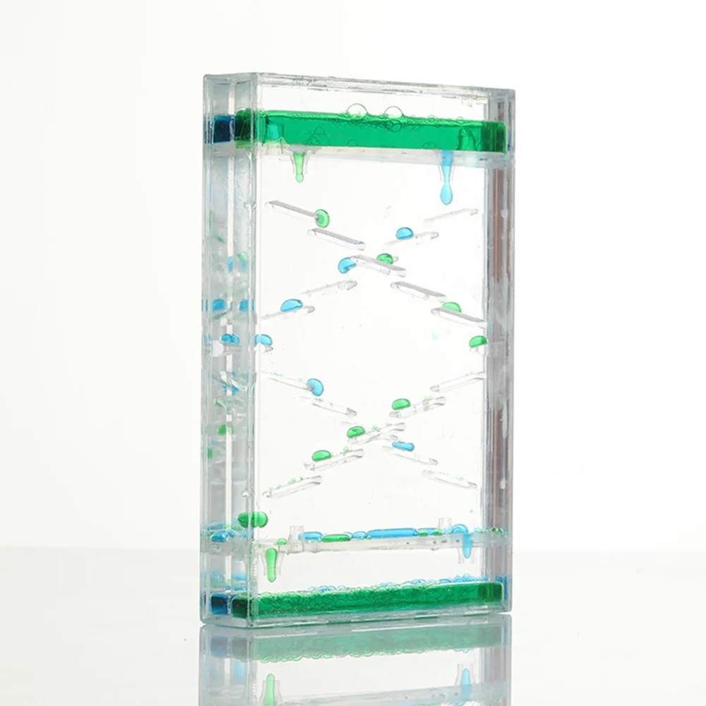 สี 2 สีนาฬิกาทรายผสมสไลด์น้ําม - Resin Art Clock บทวิจารณ์และราคา